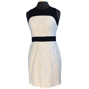 BANANA REPUBLIC Mixed media sheath (4)